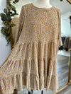 Paityn Dusty Yellow Dress