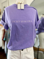 "In My Mom Era" Tee-Purple