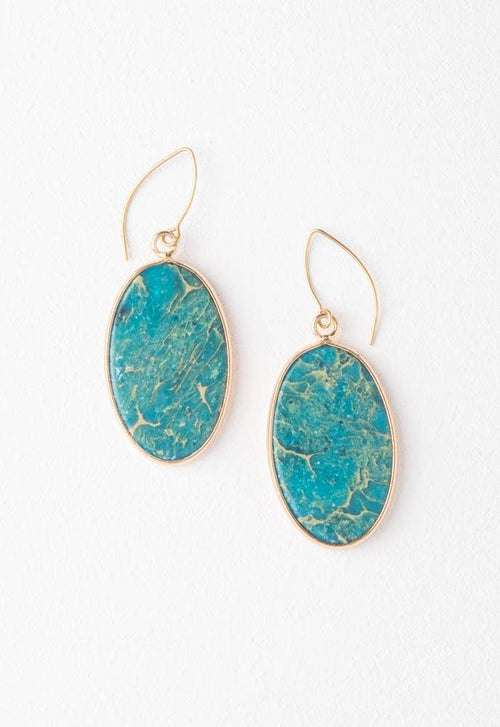 Serene Jasper Earrings