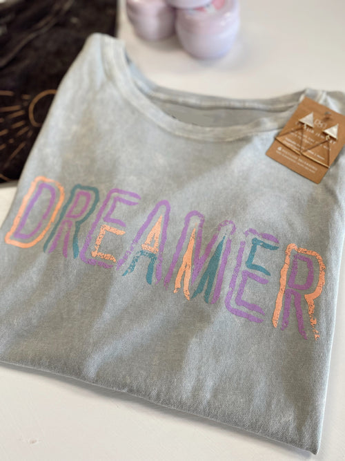 Dreamer Mineral Washed Graphic