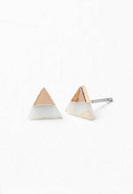 Eternal Studs in Mother of Pearl