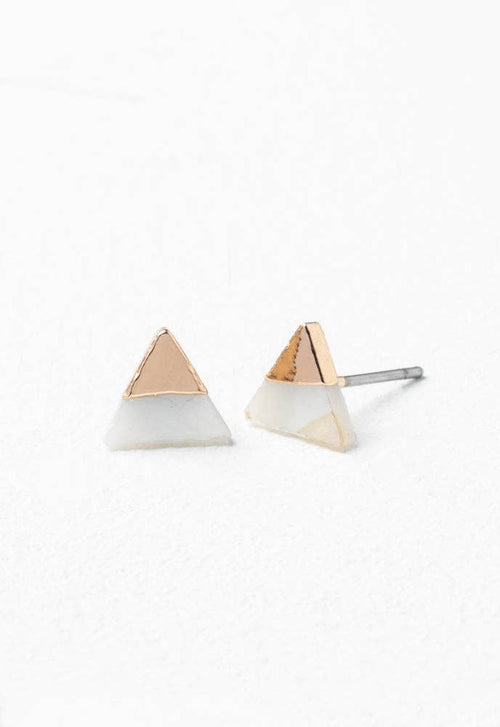 Eternal Studs in Mother of Pearl