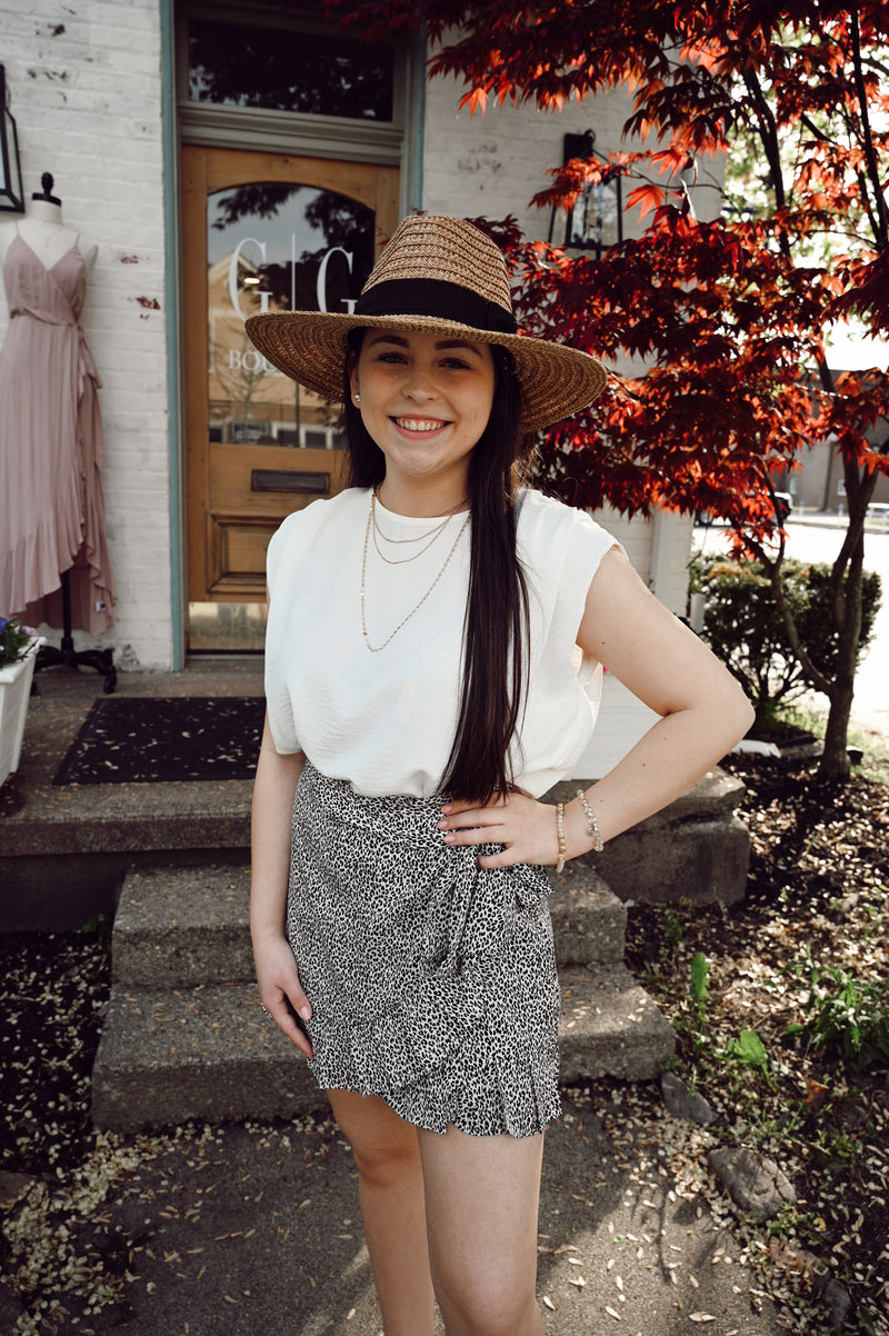 Thea Off White Top