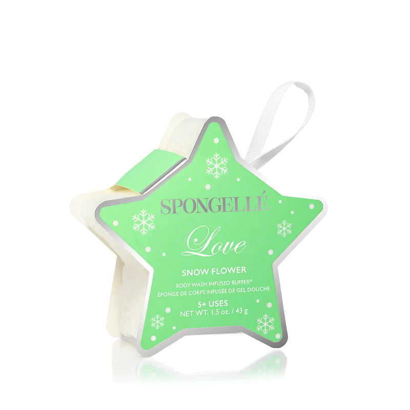Snow Flower Holiday Buffer- Spongelle