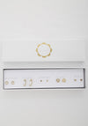 Dainty Heart Assorted Earring Set