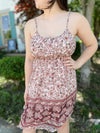 Making Memories Paisley Print Dress
