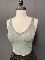 Mona Seamless Ribbed Brami-Sage