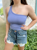 Always Trendy One Arm Brami-Dark Periwinkle