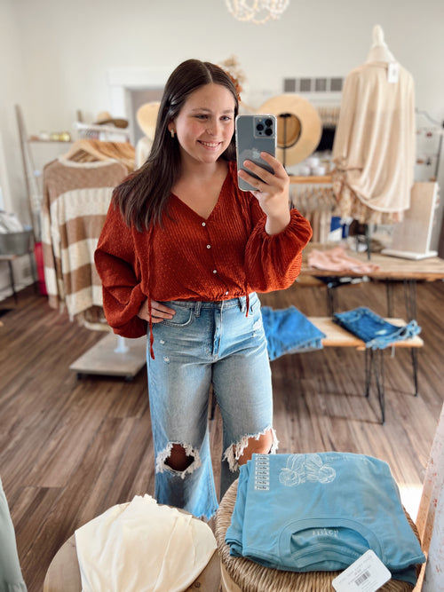 Adelaide Button Down Blouse