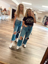 Addie High Rise Wide Leg Jean