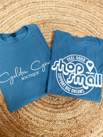 Give Back GGB Graphic Tee- Indigo
