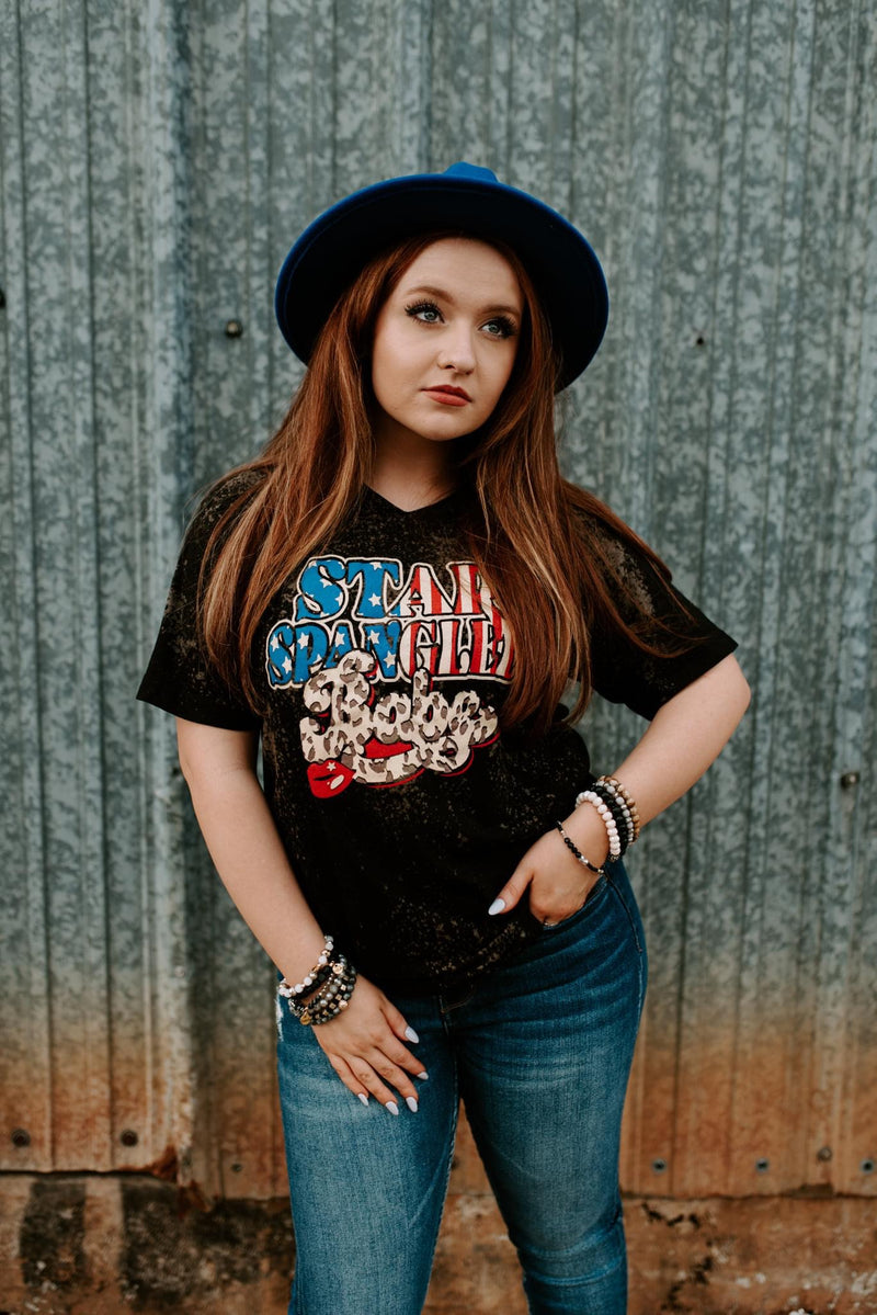 Star Spangled Babe Tee