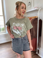 Skyler Mineral Wash Skort