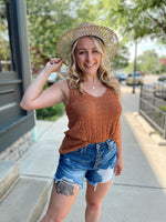 Easy On Me Crochet Tank-Gucci