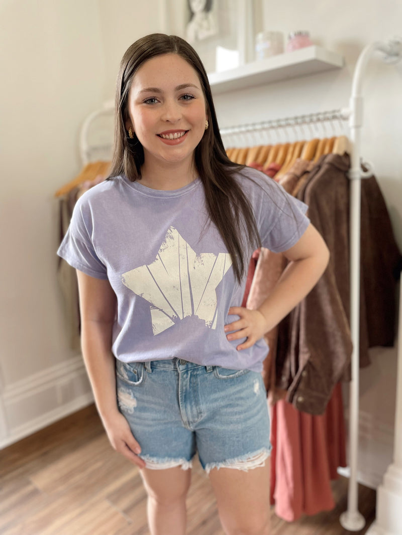 Star Mineral Washed Graphic Tee