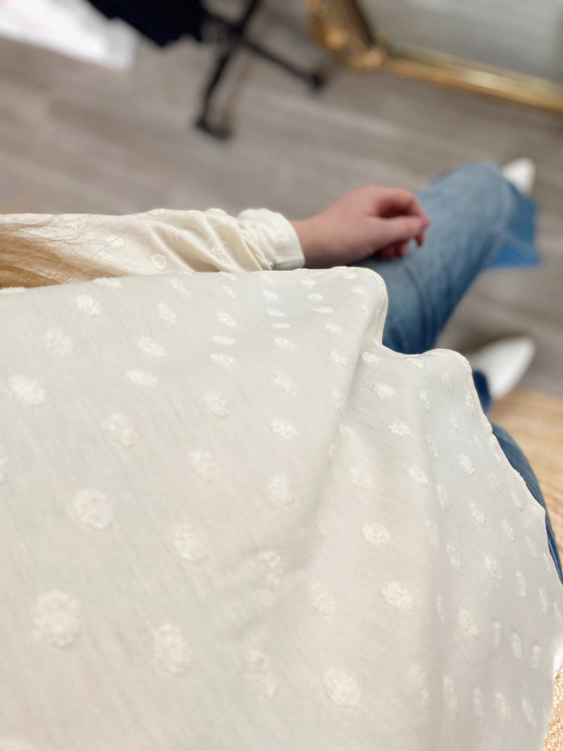 Just A Dream Dot Top-Cream