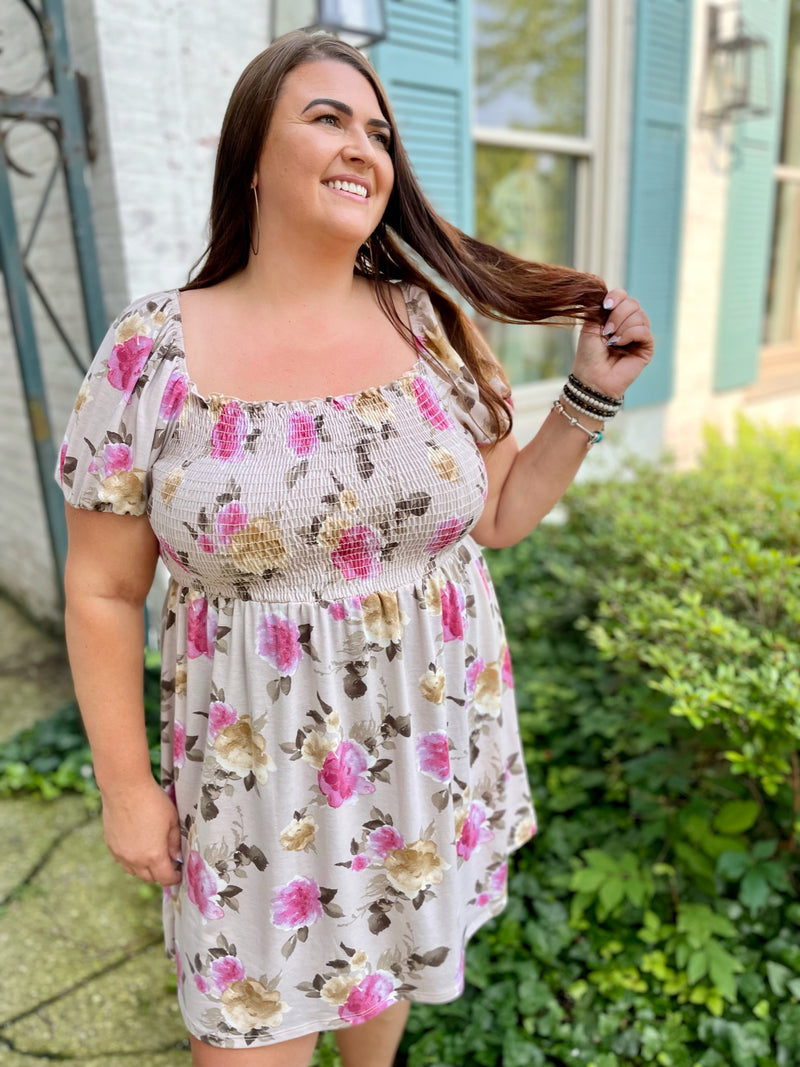 Kendaya Floral Dress