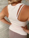 London Athleisure Fitted Tank