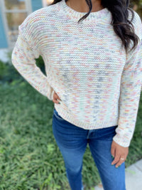 Lynne Open Flyaway Back Sweater