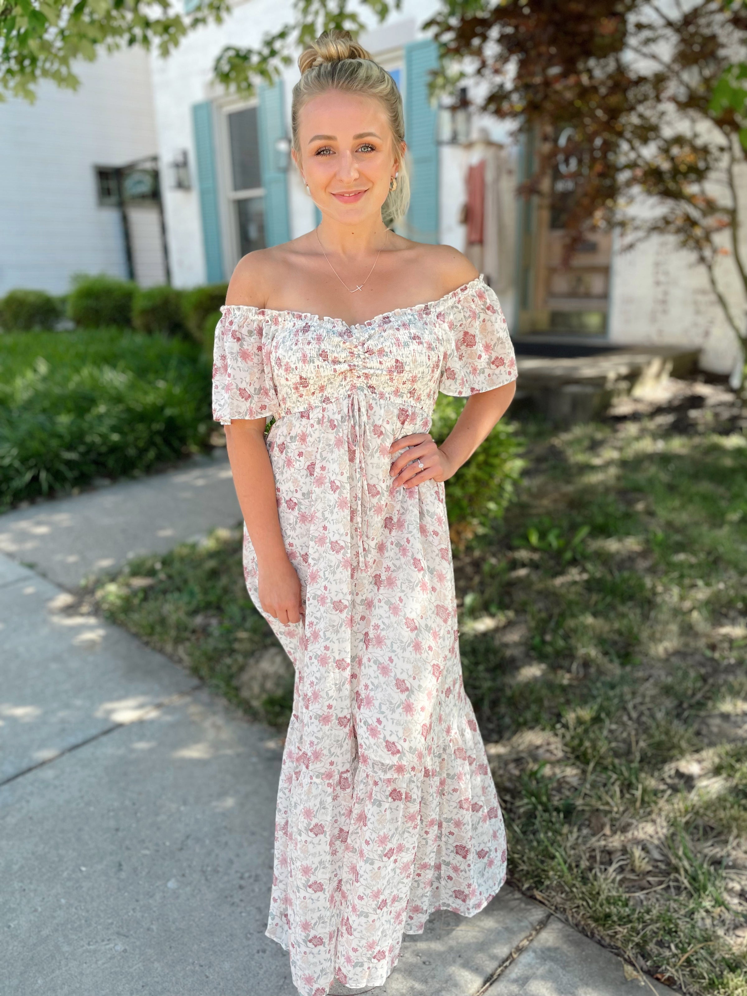 Now or Never Floral Dress