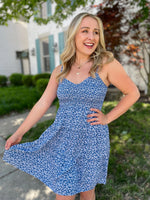 Palm Breeze Floral Dress