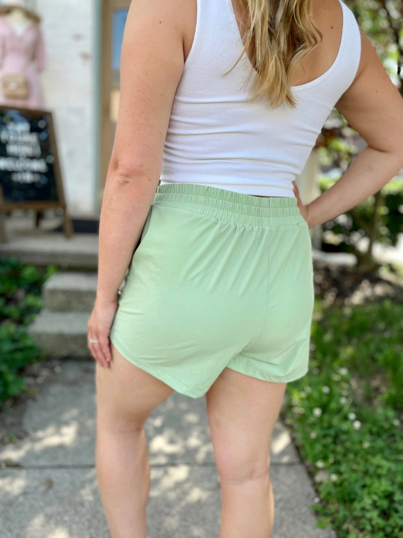 Cool Down Athletic Shorts