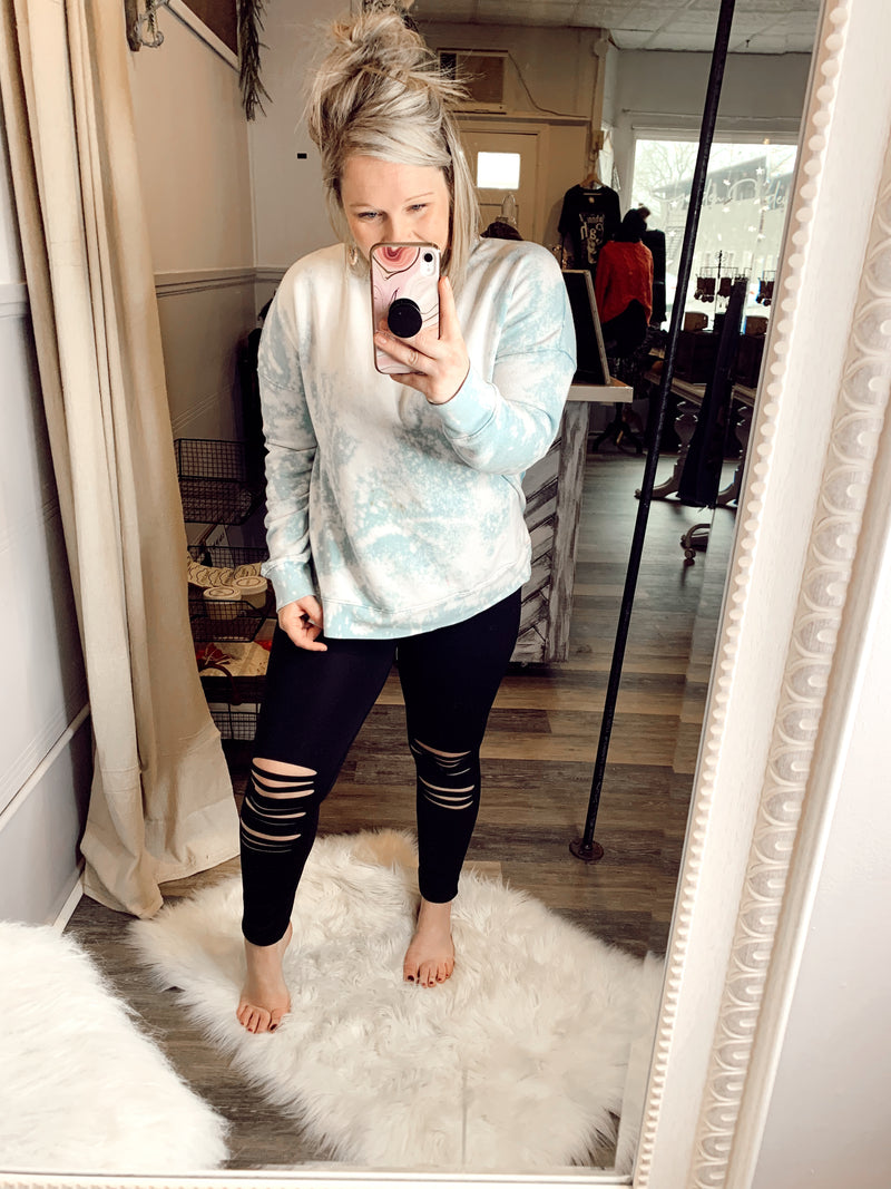 Flashing Some Skin Highwaisted Leggings