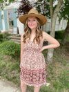 Making Memories Paisley Print Dress