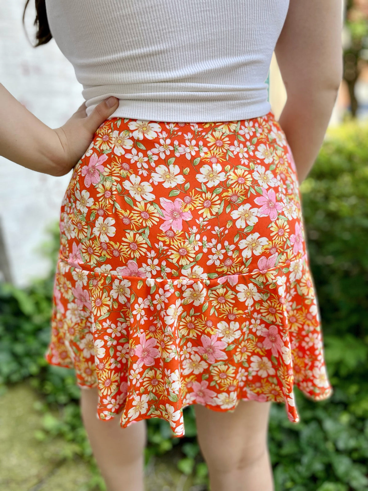 Are We In Hawaii Tropical Skort
