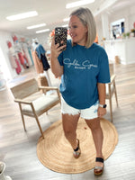 Give Back GGB Graphic Tee- Indigo