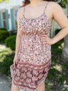 Making Memories Paisley Print Dress