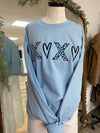 XOXO Embroidered Crewneck