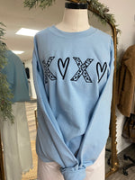 XOXO Embroidered Crewneck