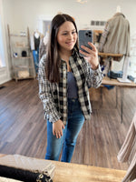 Possibilities Plaid Top