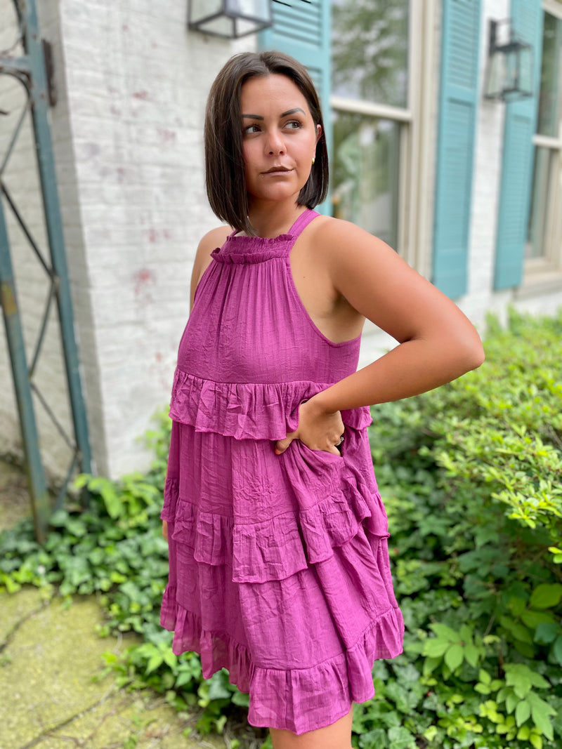 Let's Go Girls Tiered Dress