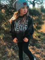 Sweater Weather Bleached Crew Neck-Kids