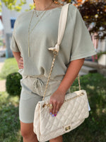 Leia Waffle Knit Top
