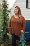 Wrenley Fringe Hem Sweater