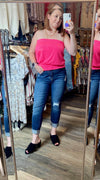 Trendy Tube Top-Hot Pink