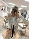 Maia Aztec Hooded Pancho