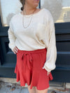 Adeene Tie Skort