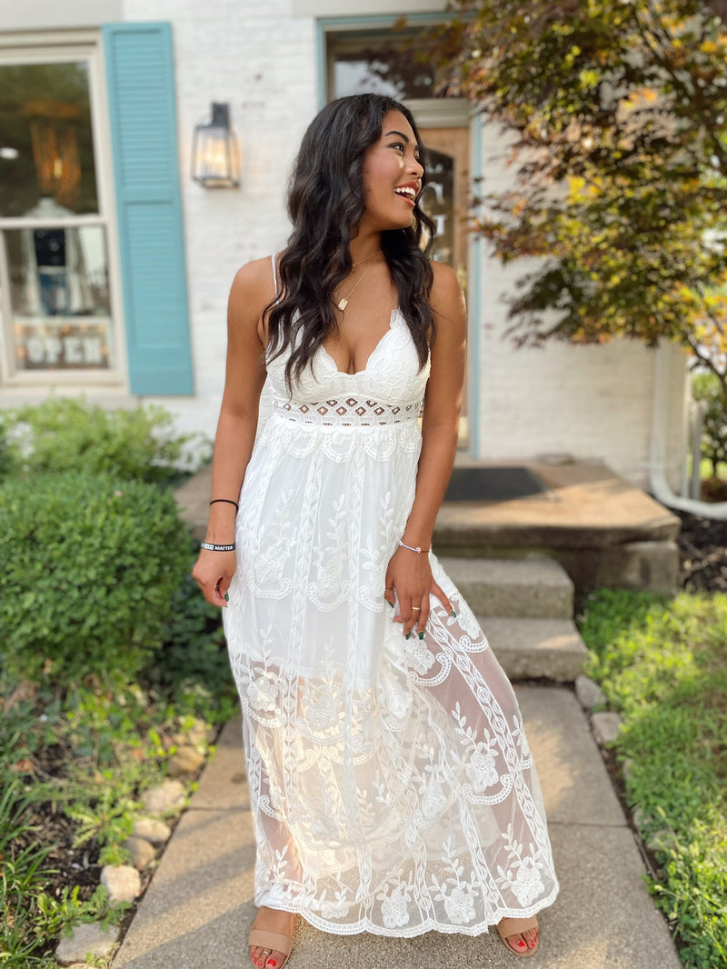 ZZZ Marleigh Lace Maxi Dress