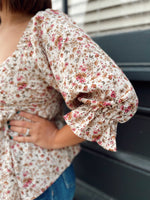 Halle Floral Print Top