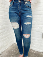 Darla Distressed Skinny Jean