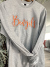 Gameday Spirit Crewneck- Grey