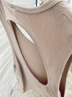 Luna Cut-Out Back Athleisure Top