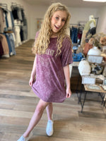 Wanderlust Vintage Graphic T-Shirt Mini Dress