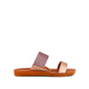 Carmen Two Strap Sandal- Rose Gold