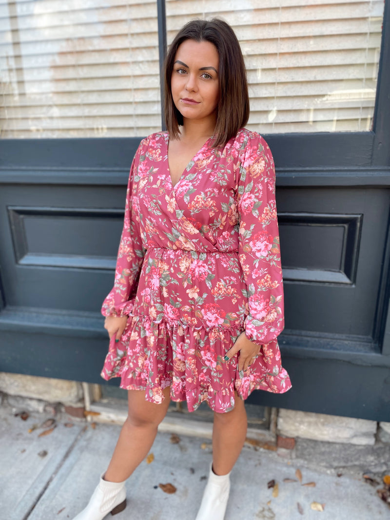 Callie Floral Mini Dress