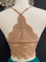 Heartbreaker Extended Length Bralette-Milk Tea
